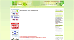 Desktop Screenshot of greenspirits.at